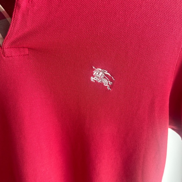 Burberry Red Polo in M size Men’s - Picture 2 of 6